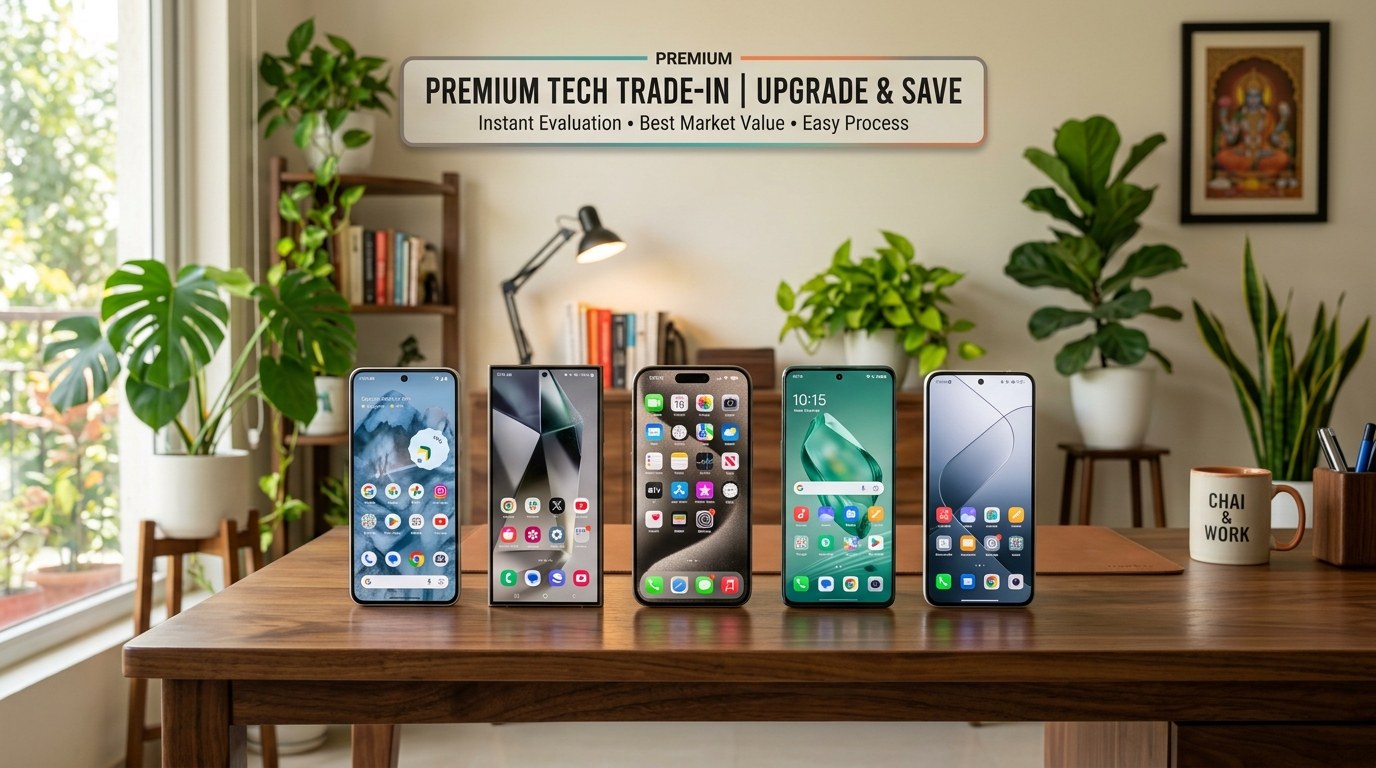Smartphones trade-in lineup