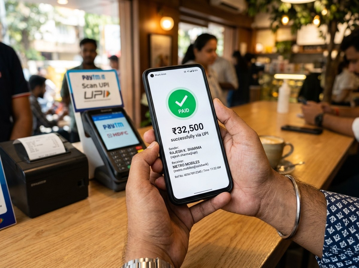 Instant digital payment transfer on phone